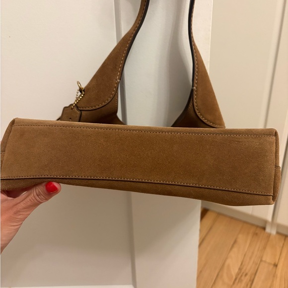 Coach Cedar Brown Brooklyn Suede 28 - Picture 5 of 7